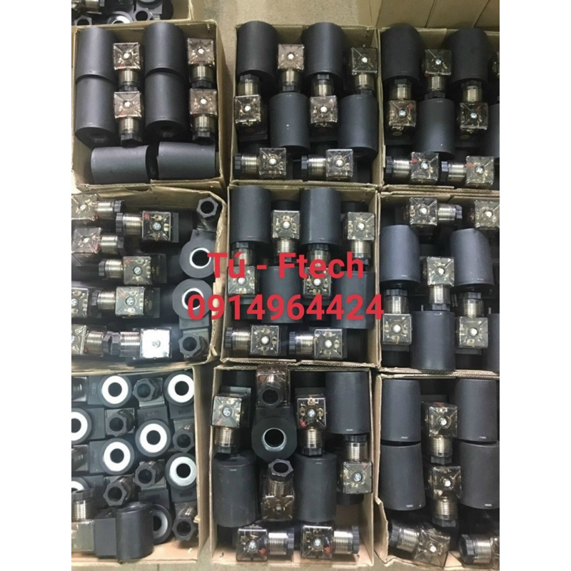 Cuộn hút,cuộn điện van thủy lực fi 13x37/14x51/16x51/18x40/20x51/23x51/26x48/31,5x75