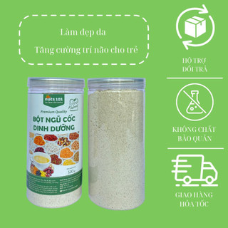 Bột ngũ cốc dinh dưỡng nuts101 hũ 500g