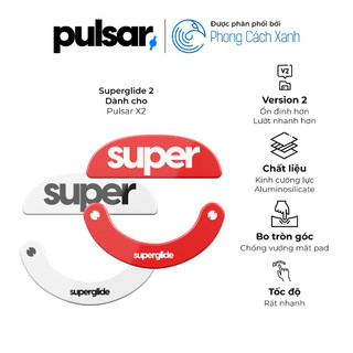 Feet chuột Pulsar Superglide 2 cho chuột Pulsar X2 Wireless Series - Hàng Chính Hãng