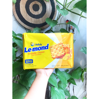 Bánh Quy Julie'S Le-Mond Nhân Kem Phô Mai Cheddar Cheese Cream (Gói 180g)