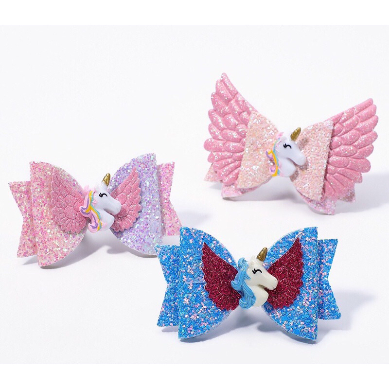 Kẹp pony kim tuyến cho bé gái