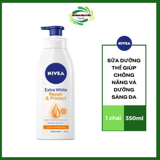 Sữa dưỡng thể dưỡng trắng Nivea giúp phục hồi & chống nắng (200ml/350ml)