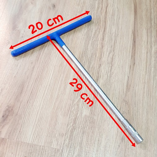 Cần siết chữ T 8mm, 9mm, 10mm, 11mm, 12mm, 13mm, 14mm, 17mm, 19mm típ chữ T đủ số