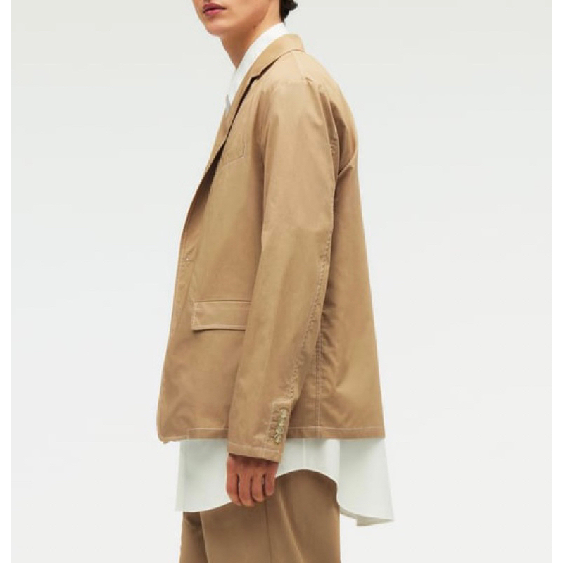 Áo khoác blazer nam Zara authentic POPLIN - LIMITED EDITION size M