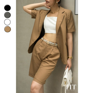 Áo Blazer Ruby - TIT Clothing - Áo khoác Blazer cộc tay cổ Đức thiết kế