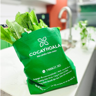 Túi vải đa năng Cỏ Cây Hoa Lá chính hãng thân thiên với môi trường