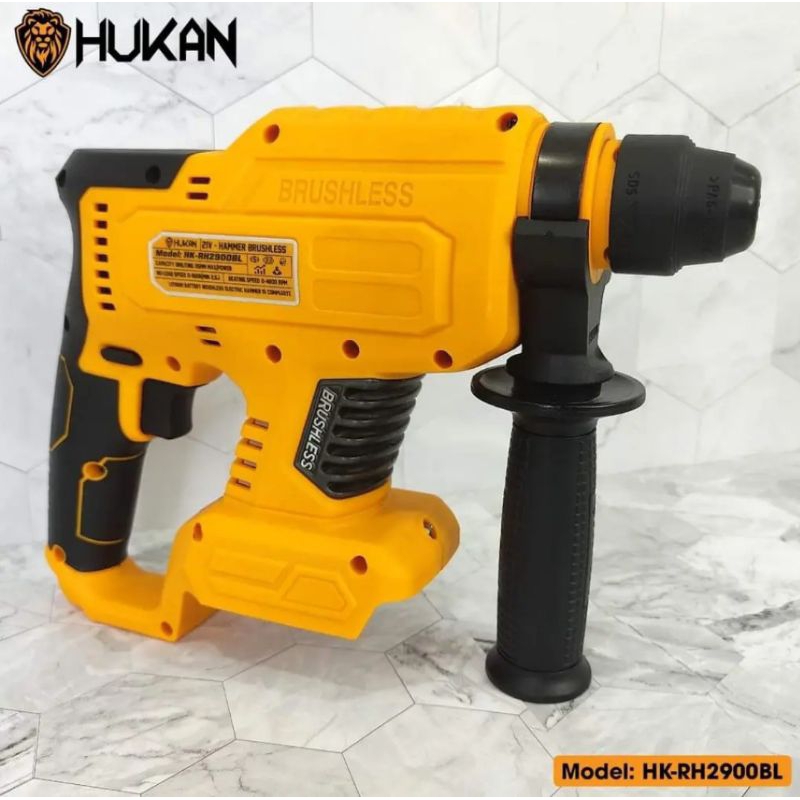 MÁY KHOAN BÊ TÔNG BỐN CHỨC NĂNG HUKAN RH2900BL CHÂN PIN PHỔ THÔNG