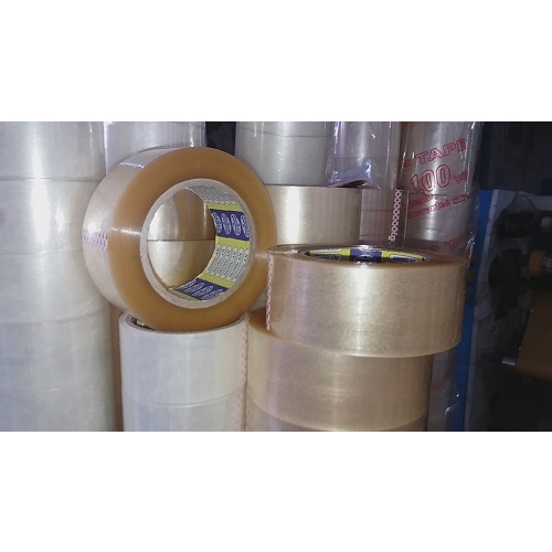 CUỘN BĂNG KEO TRONG DÁN THÙNG 100YD