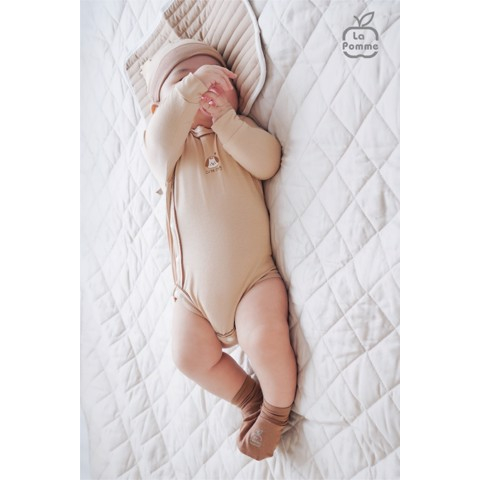 Body chip liền dài tay ngắn tay La Pomme mẫu mới mềm mịn, an toàn cho bé sơ sinh 25030 25035 25037 25004 23004 25046 240