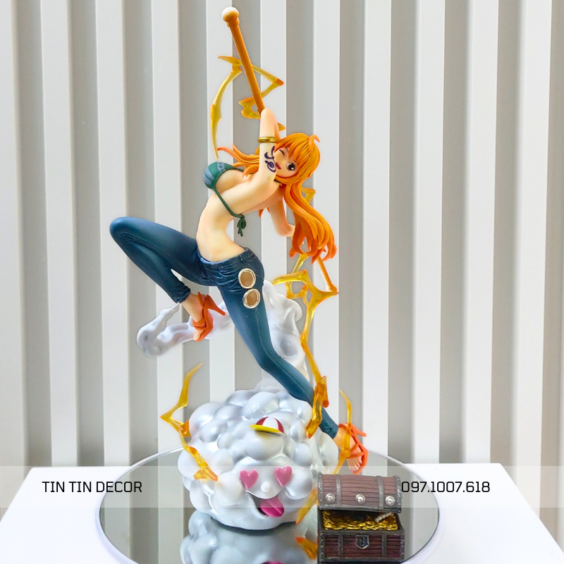 Mô Hình One Piece Hoa Tiêu Nami Cưỡi Zeus Siêu Đẹp Siêu Gợi Cảm Trong Bộ Sưu Tầm One Piece 29 cm