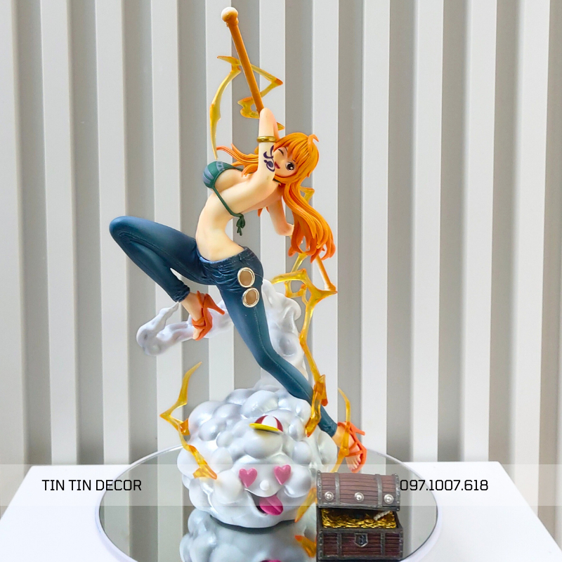 Mô Hình One Piece Hoa Tiêu Nami Cưỡi Zeus Siêu Đẹp Siêu Gợi Cảm Trong Bộ Sưu Tầm One Piece 29 cm