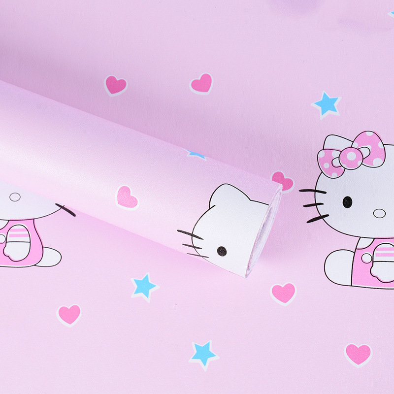 Decal Giấy Dán Tường Decor Kim Vinh Các Mẫu Decor Phòng Cuộn 5m Khổ 45cm Có Keo Sẵn