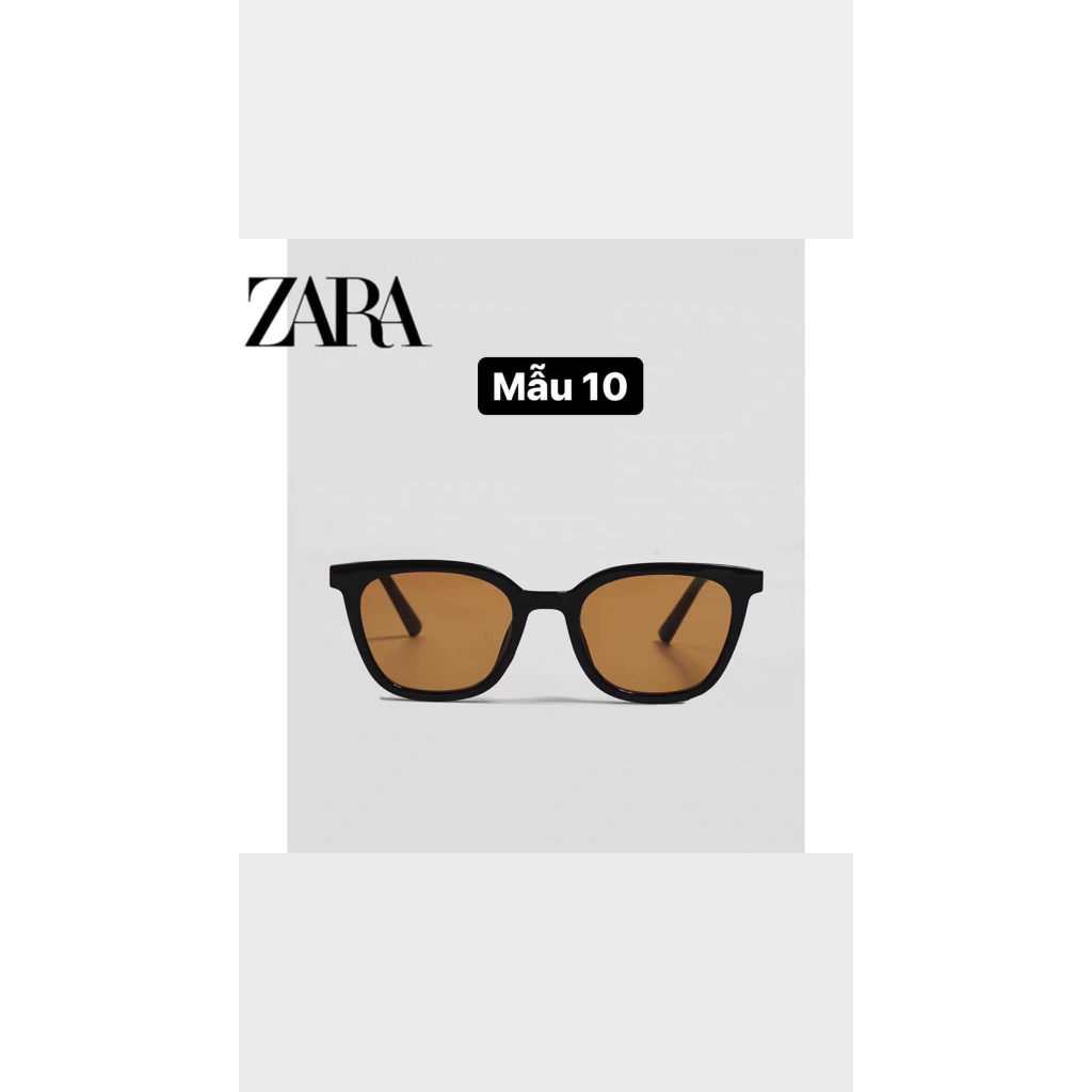 Kính Zara siêu đẹp kèm bao da chống UV400 có ảnh thật