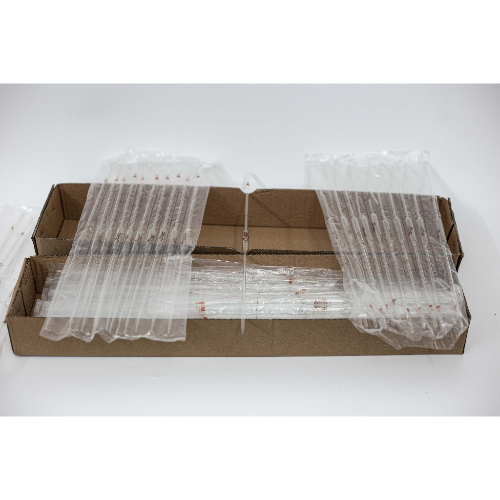 PIPET BẦU THỦY TINH 1 VẠCH NHIỀU KÍCH THƯỚC