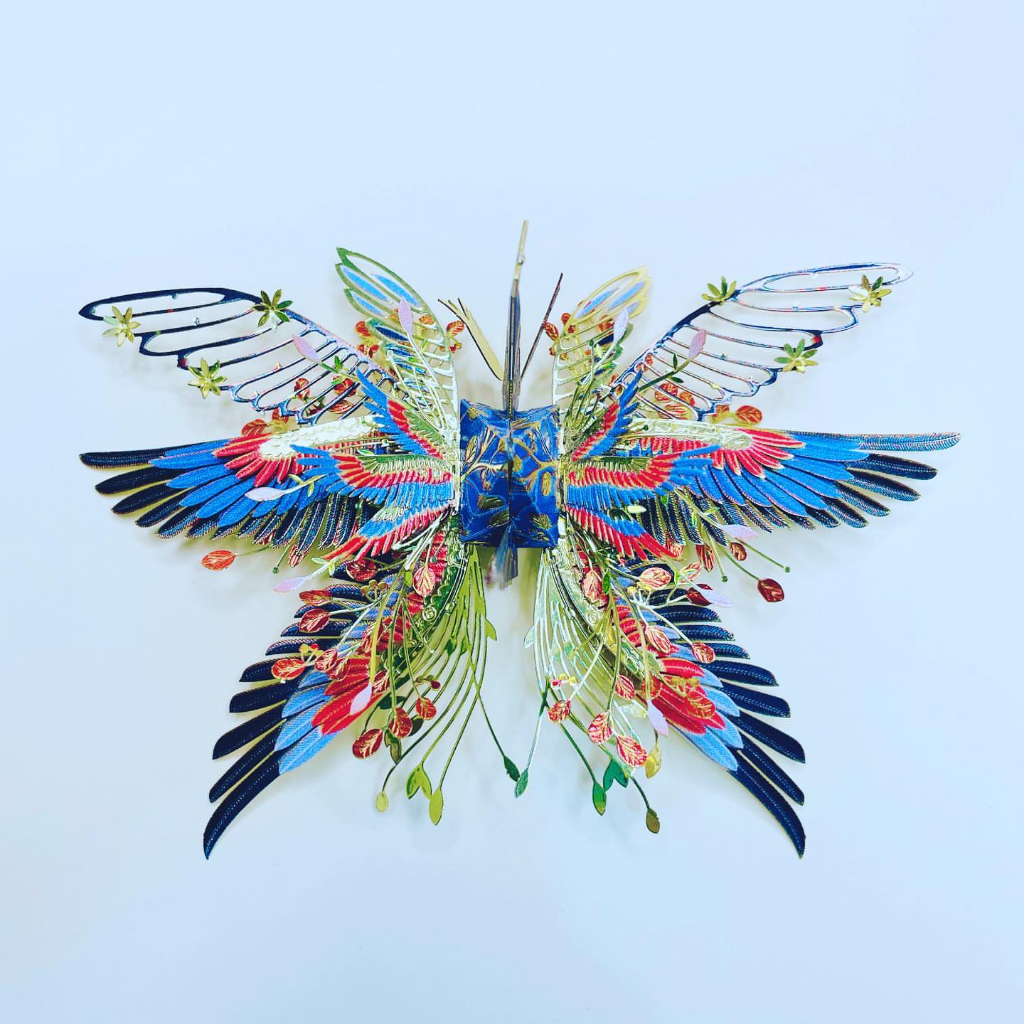 Mô Hình 3D Lắp Ráp Kim Loại Piececool Thiên Ngữ Hạc Thái Bình (Peace) HP175-BR
