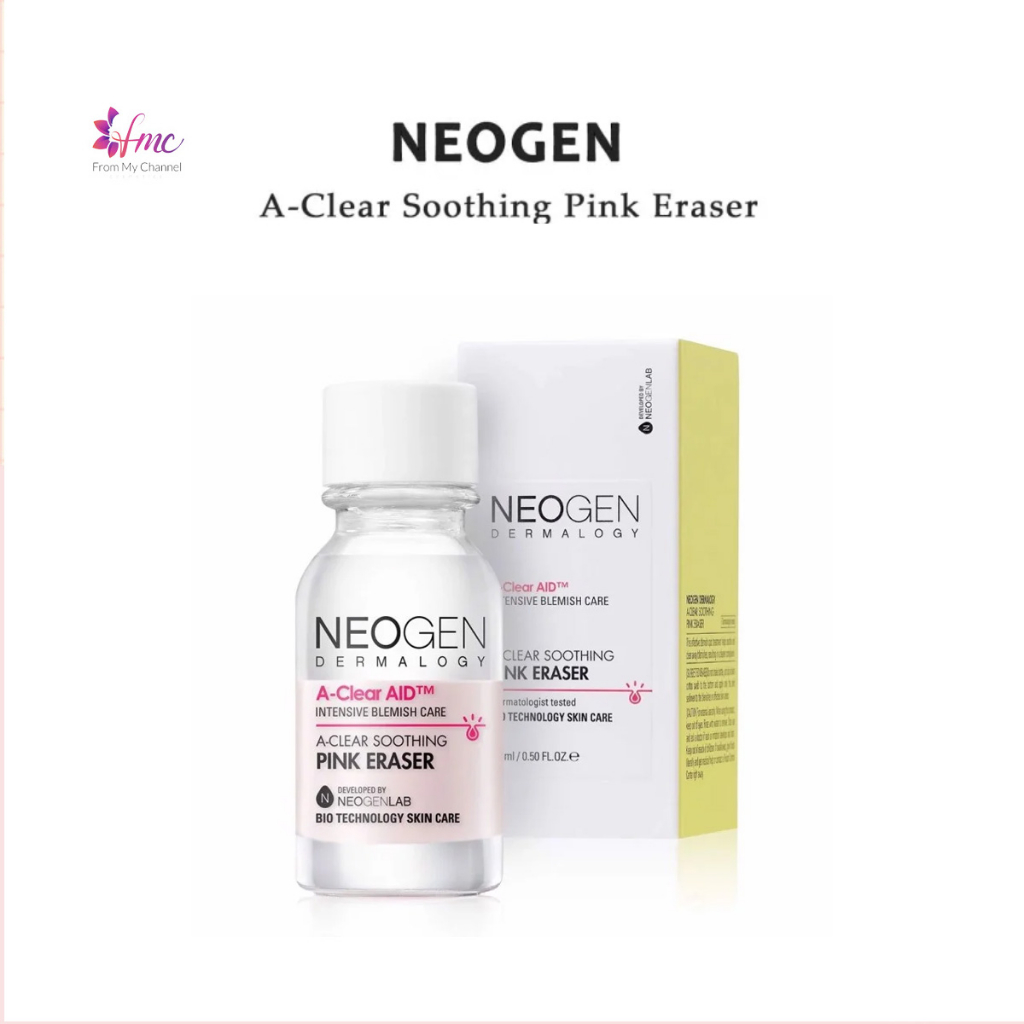 [MUA 1 TẶNG 1] Chấm Mụn Neogen A-Clear Soothing Pink Eraser 15g + Tặng 1 túi chườm giảm đau bụng