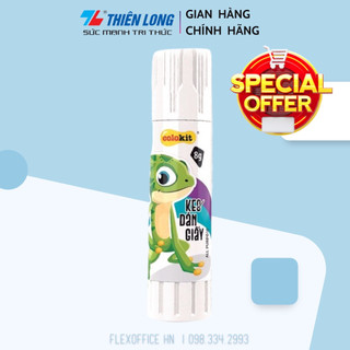 Hồ khô trắng colokit g-c011 keo khô thiên long colokit