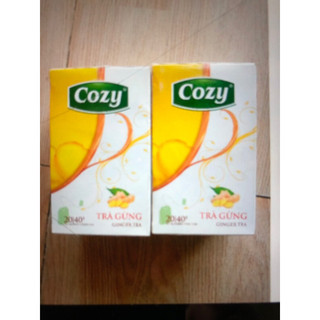 Trà gừng cozy túi lọc hộp 40g