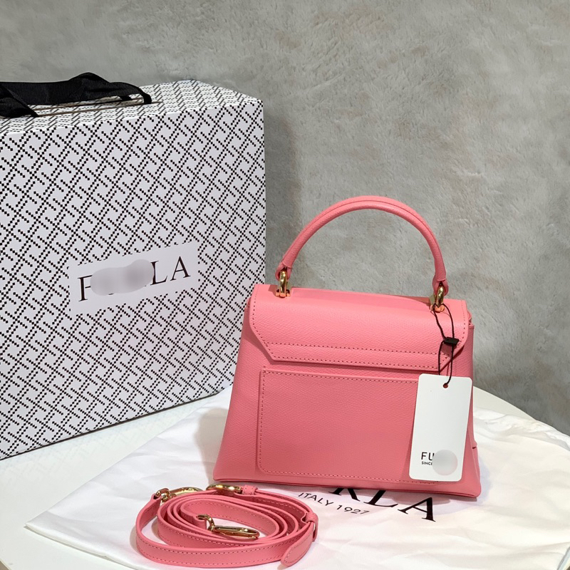 Túi furla màu hồng
