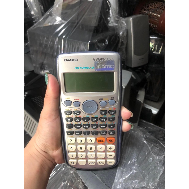 Máy tính casio fx570vn plus chính hãng / casio cũ chính hãng