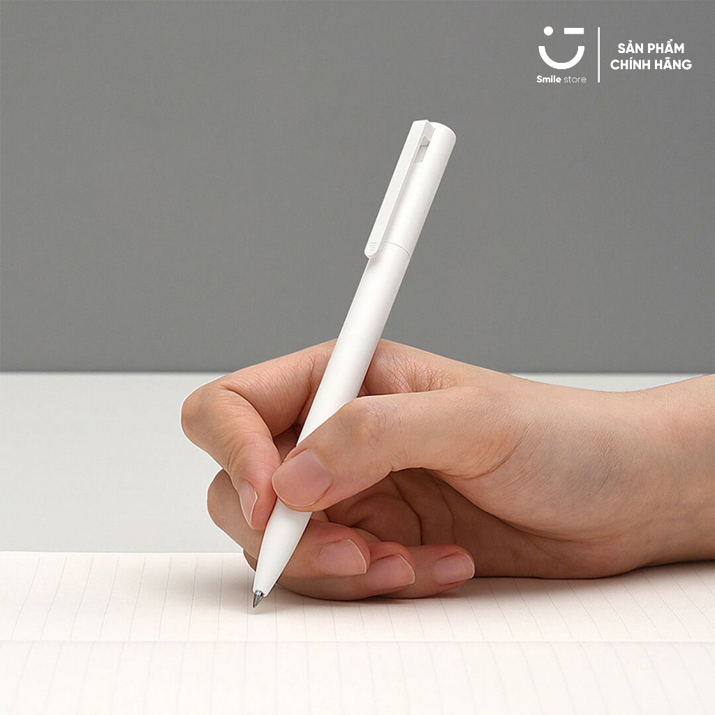 Bút Bi Xiaomi Trắng  0.5mm MJZXB01WC Thiết Kế Cao Cấp - Hàng Chính Hãng