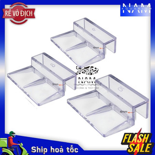 Kẹp mica đỡ tấm lưới đậy bể cá