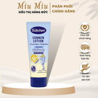 Kem chống nắng Bubchen dành cho trẻ sơ sinh và trẻ nhỏ, hàng Đức bảo vệ trẻ khỏi những tia nắng có hại