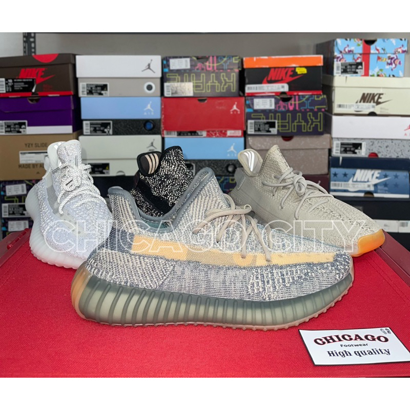 Giày YEEZY BOOST 350 v2 STATIC | SESAME | ISRAFIL [ Best quality ]