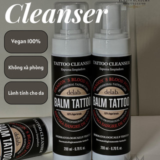 Dung dịch vệ sinh lau trong phun xăm balm tattoo chai 200ml