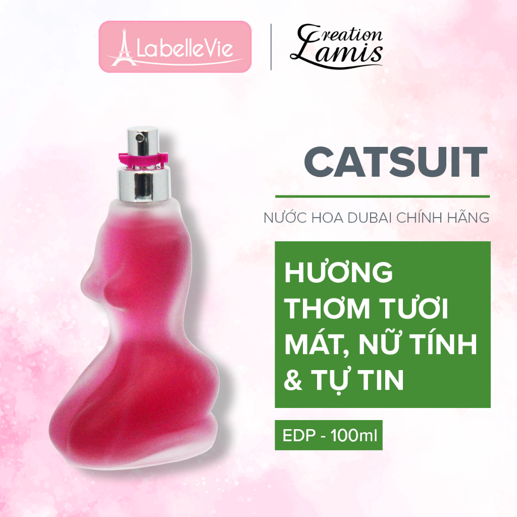 Nước Hoa Nữ Creation Lamis Catsuit EDP hương thơm tươi mát năng động 100ml