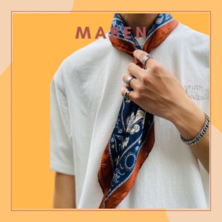 Khăn lụa turban làm áo - Khăn bandana làm áo size 70x70cm