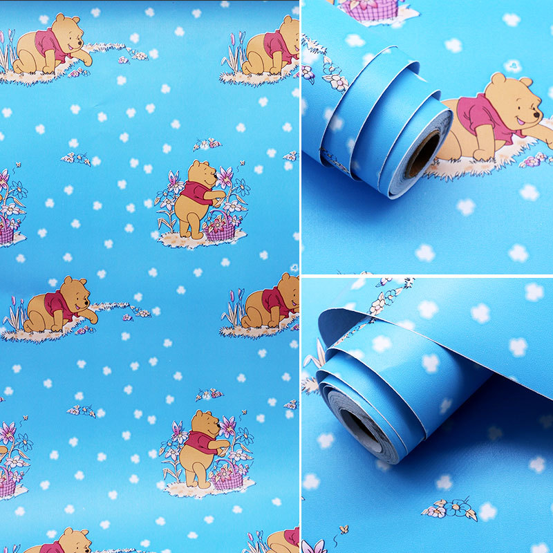 Decal Giấy Dán Tường Decor Kim Vinh Các Mẫu Decor Phòng Cuộn 5m Khổ 45cm Có Keo Sẵn