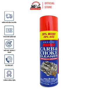 Chai xịt súc bình xăng con Abro Carb & Choke Cleaner 400ml
