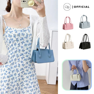 Túi Đeo Chéo Nữ Qin Màu Trơn Basic Đơn Giản Dễ Phối Đồ