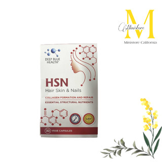 Viên uống hsn – deep blue health hỗ trợ giảm mụn dưỡng tóc móng chắc khỏe