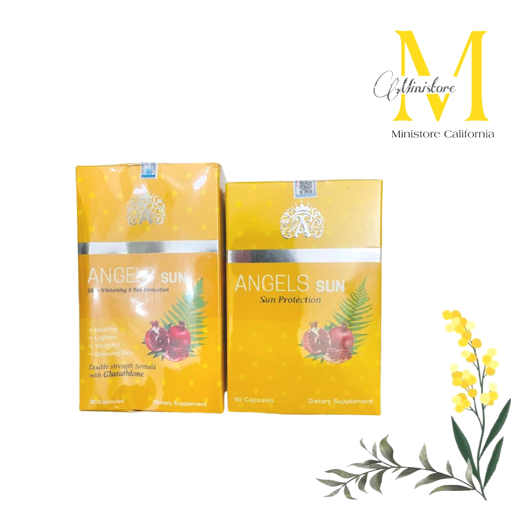 VIÊN UỐNG ANGELS SUN - SUN PROTECTION HỖ TRỢ CHỐNG NẮNG DƯỠNG SÁNG DA [HỘP 60-90 VIÊN]