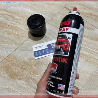 Chai xịt sơn phủ gầm Abro Spray Undercoating 461g