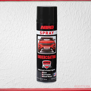 Chai xịt sơn phủ gầm Abro Spray Undercoating 461g