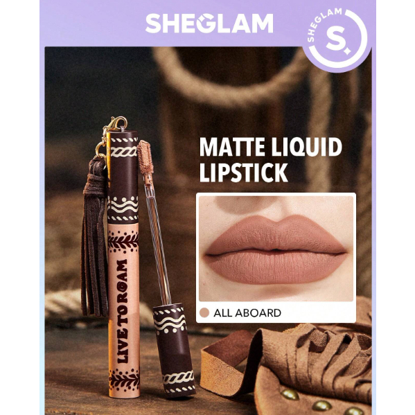 Son môi Sheglam màu nude bộ sưu tập Live to Roam