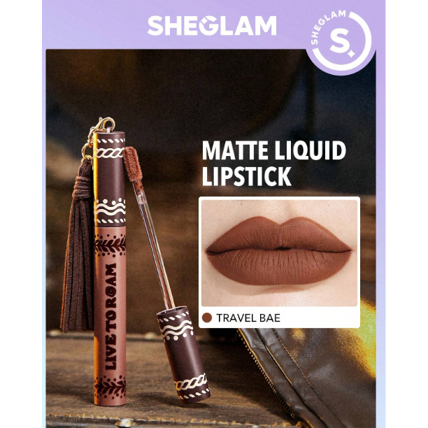 Son môi Sheglam màu nude bộ sưu tập Live to Roam