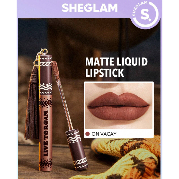 Son môi Sheglam màu nude bộ sưu tập Live to Roam