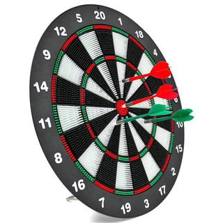Bộ bảng đồ chơi Phóng Phi Tiêu UB - Bộ Lớn đường kính 42cm (Tặng kèm 6 Múi Phi Tiêu đầu nhựa dẻo an toàn cho trẻ)