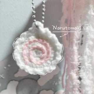 Keyring Narutomaki chả cá nhật dễ thương 🍥🫰🏻