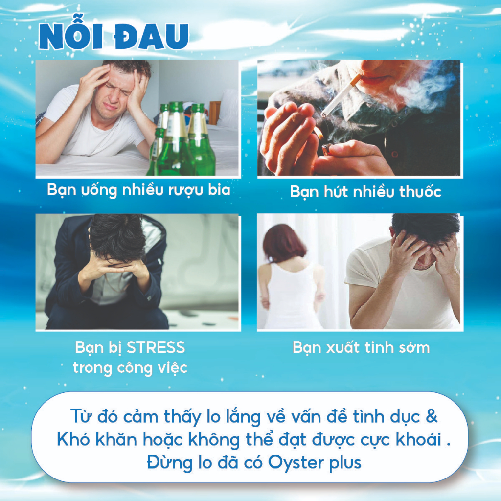 Combo tăng khả năng thụ thai 3 món Hàu lùn Oyster + Menevit + Blackmores Conceive Well Gold của Úc