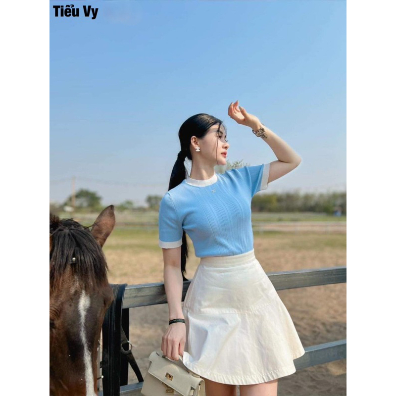 Áo len Cha.Nel siu cấp full màu