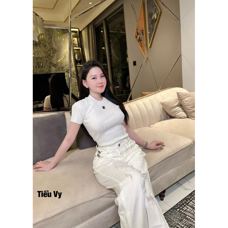 Áo len Cha.Nel siu cấp full màu