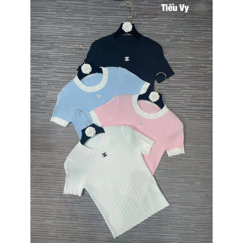 Áo len Cha.Nel siu cấp full màu
