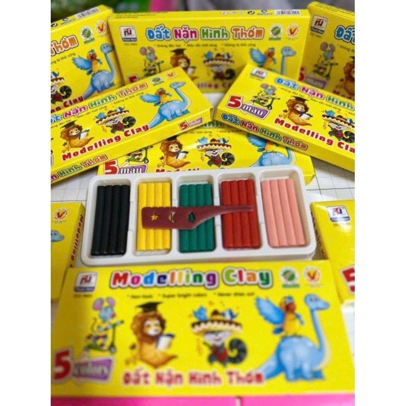 Đất nặn hình thơm 5 màu Modelling Clay