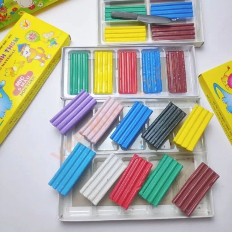 Đất nặn hình thơm 5 màu Modelling Clay