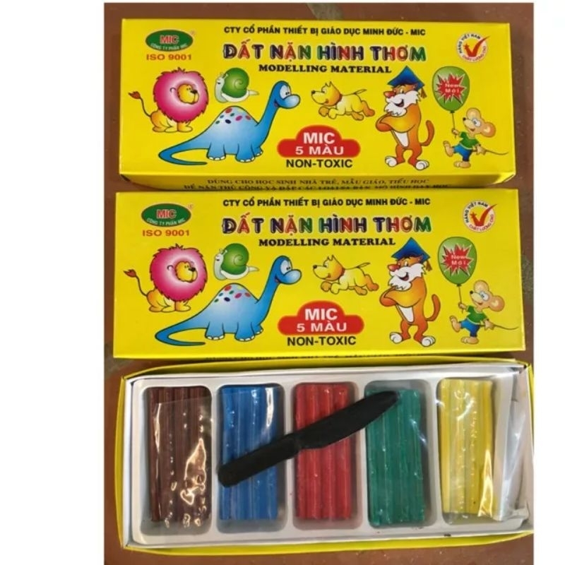 Đất nặn hình thơm 5 màu Modelling Clay